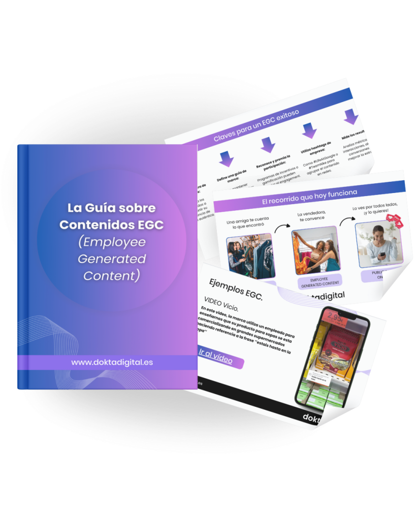 Ejemplos de EGC (Employee Generated Content) para Instagram y TikTok